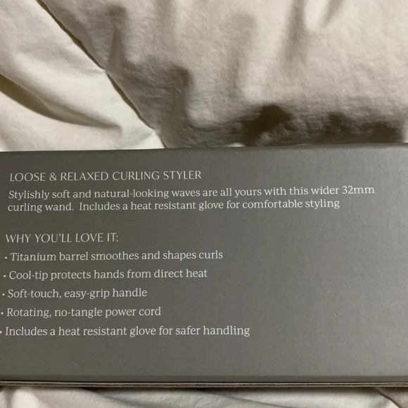 Titanium Curling Wand Complex Culture, BNIB, 32 mm, 1.25” - Picture 12 of 13